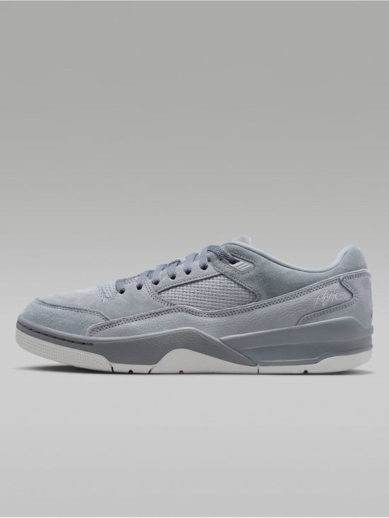 Jordan Other - Air Jordan Flight Court Cool Grey Varsity Red Low Sneakers HF3255-007 Men’s 10.5